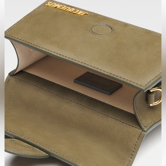 LE CHOUCHOU
Small flap bag. Dark khaki - Picture 5 of 7